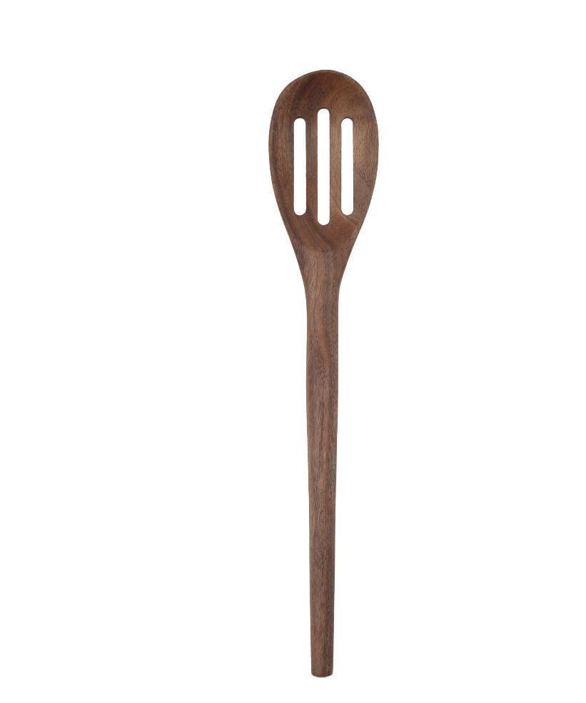 Walnut Wood Kitchen Utensil Set, Handcrafted Natural Cooking Tool, Nontoxic, Plastic-Free, Safe for Nonstick Cookware, Kitchen Wedding Gift.